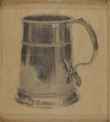 Pewter Mug, 1935/1942. Creator: Harry Goodman.