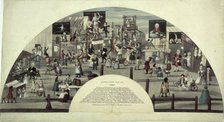 A scene of Bartholomew Fair, 18th century. Artist: Unknown