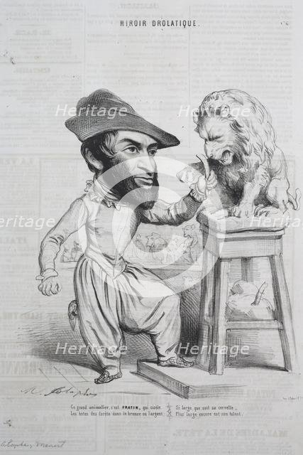 Miroir Drolatique: No. 6. Creator: Marie Alexandre Alophe (French, 1812-1883).