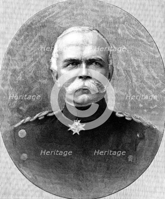 General von Caprivi, the new Chancellor of the German Empire, 1890. Creator: P Naumann.