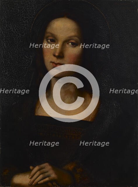 Mary Magdalene, copy after Pietro Perugino, 1897. Creator: Albert Gebhard.