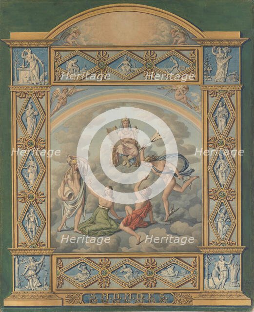 Weekly Calendar, 1822. Creator: Joseph Anton Koch.
