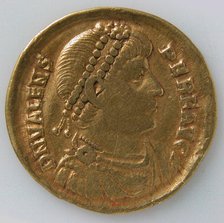 Solidus, Byzantine, ca. 364-378. Creator: Unknown.