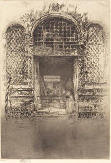 The Doorway, 1880. Creator: James Abbott McNeill Whistler.