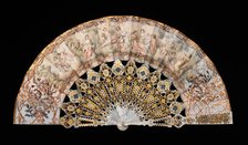 Fan, European, 1855-65. Creator: Unknown.