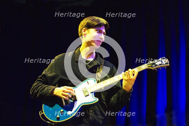 Jamie Leeming Quintet, Ropetackle Arts Centre, Shoreham by Sea, West Sussex, Feb 2023. Creator: Brian O'Connor.