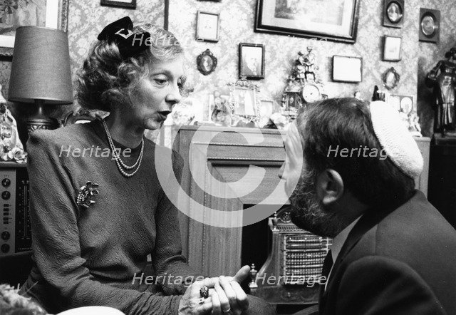 Anna Massey (1937- ), British actress, 1989. Artist: Unknown