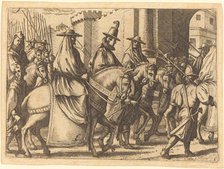 Entry into Ferrara, 1612. Creator: Jacques Callot.