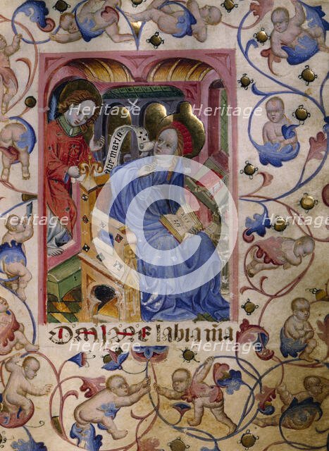 The Holy Virgin's chronology book of hours, c.1400. Creator: Unknown.