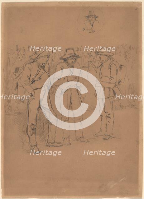 Prisoners of War, 1864. Creator: Winslow Homer.