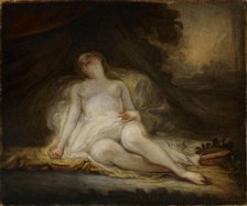 Sleeping Bacchante, copy after Fragonard, 1908. Creator: Werner von Hausen.