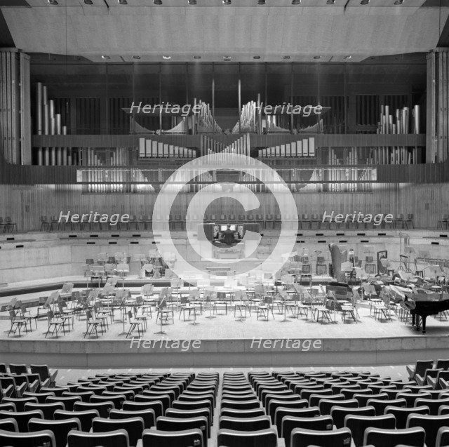 Royal Festival Hall, Belvedere Road, South Bank, Lambeth, London, c1954-1962. Artist: Eric de Maré