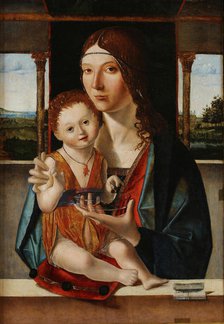 The Virgin and Child , 1480. Creator: Antonello da Messina (ca 1430-1479).