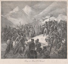 Passage through Mt. Saint-Bernard, 1822. Creator: Theodore Gericault.