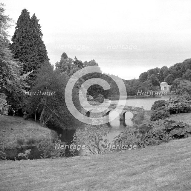Gardens of Stourhead, Stourton, Wiltshire, c1945-c1980. Artist: Eric de Maré.