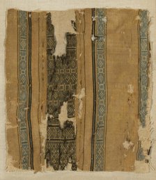 Fragment, Egypt, Ayyubid period (1171-1250)/Mamluk period (1250-1517), 13th century. Creator: Unknown.