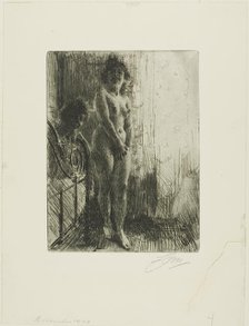 A Dark Corner, 1903. Creator: Anders Leonard Zorn.