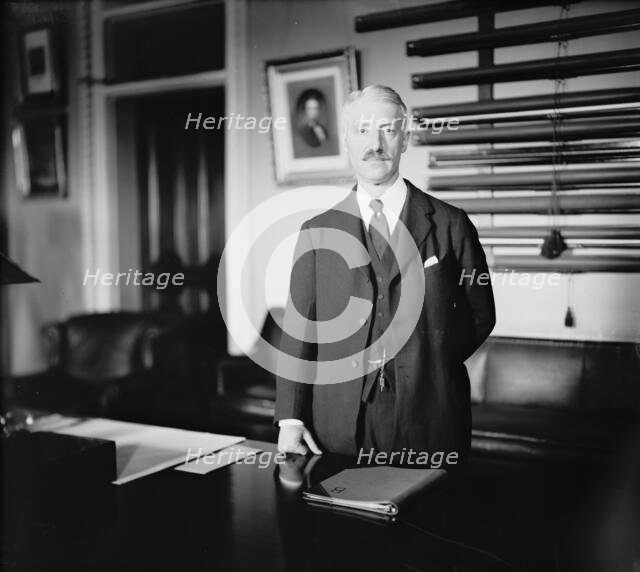 Bainbridge Colby, between 1910 and 1920. Creator: Harris & Ewing.