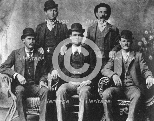 The Wild Bunch, American outlaw gang, 1901 (1954). Artist: Unknown