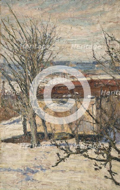 Garden Pavilion at Skansen, 1889. Creator: Karl Nordström.