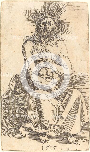The Man of Sorrows Seated, 1515. Creator: Albrecht Durer.