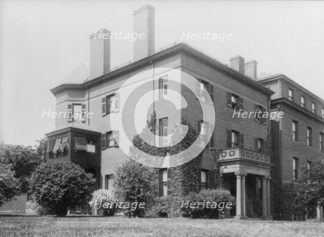 Grace Denio Litchfield's home, 2010 Mass. Ave., N.W. Washington, D.C., between 1890 and 1950. Creator: Frances Benjamin Johnston.