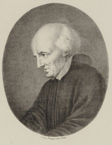 Portrait of the composer Karl Friedrich Christian Fasch (1736-1800), 1816.