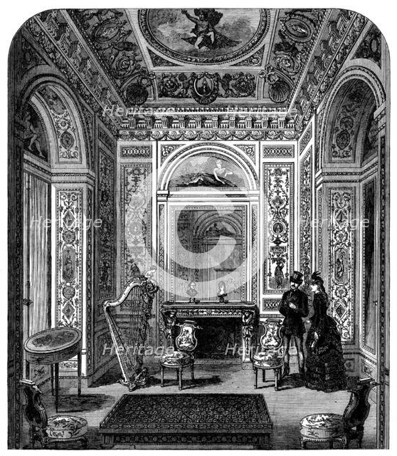 Marie Antoinette's Boudoir, South Kensington Museum, 1871. Creator: Unknown.