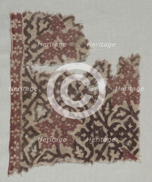 Fragment, 1100s - 1300s. Creator: Unknown.