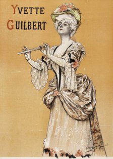 Yvette Guilbert, 1905. Creator: Neumont, Maurice (1868-1930).
