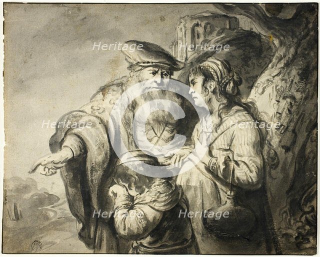 Expulsion of Hagar, n.d. Creator: Unknown.