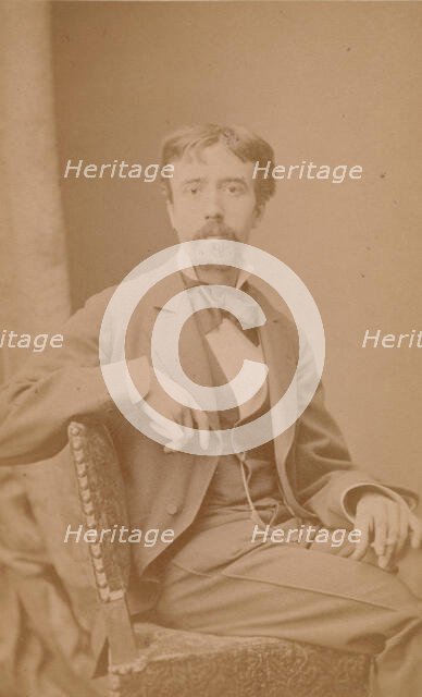 [Unknown Subject], 1860s. Creator: Emile Tourtin.