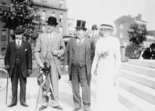 Dr. Cook Adams, John Barrett, Sir Geo. & Lady Reid, c1912. Creator: Bain News Service.