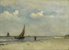 Beach Scene, c.1870-c.1903. Creator: Jan Hendrik Weissenbruch.