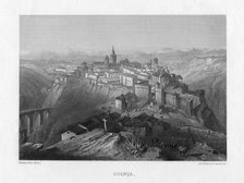 Cuenca, Spain, 19th century.Artist: Rouargue Brothers