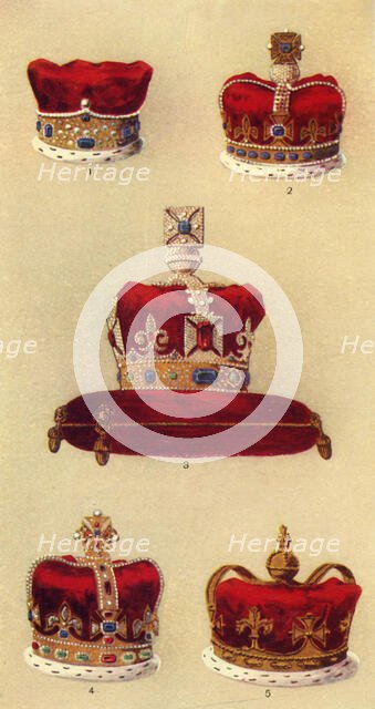'The Regalia. - 1', c1911. Creator: Unknown.