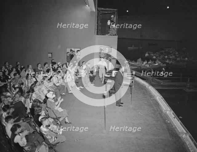 Russian war anniversary benefit at the Watergate, Washington, D.C., 1942. Creator: Gordon Parks.
