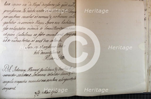 Letter from Hester Pitt, between 1766 and 1770. Creator: Hester Stanhope.