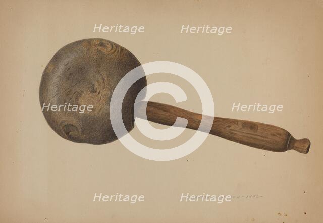 Saddler's Mallet, 1940. Creator: Alexander Anderson.