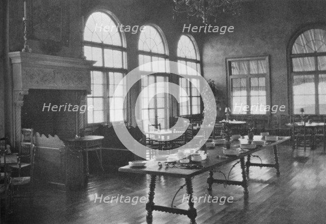 Dining room, Gulf Stream Golf Club, Palm Beach, Florida, 1925. Artist: Unknown.