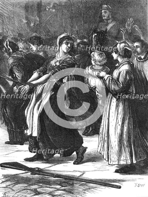 The last of the Commune, 1871. Creator: Dalziel Brothers.