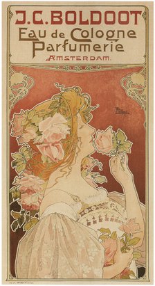 Eau de Cologne Perfumerie, 1899. Artist: Privat-Livemont, Henri (1861–1936)