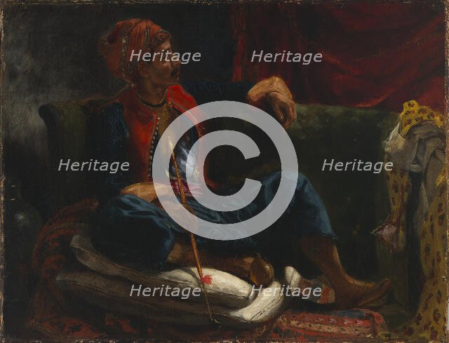 The Smoker, 19th century. Creator: Eugene Delacroix.