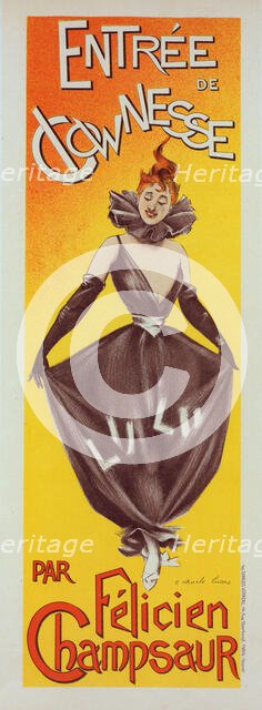 Entrée de Clownesse: Lulu (Félicien Champsaur), c.1900. Creator: Lucas, E. Charles (active 1883-1903).
