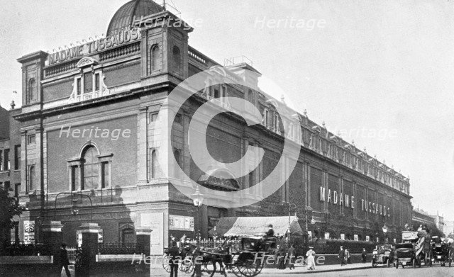 Madame Tussaud's, Marylebone Road, Westminter, London, possibly late 19th century. Creator: Unknown.