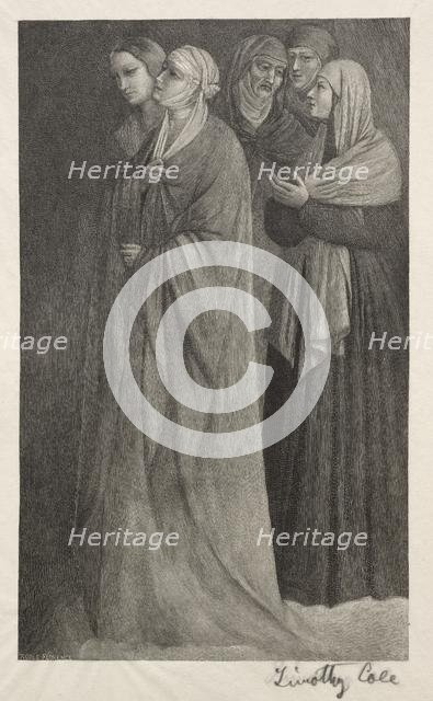 Old Italian Masters: Group, 1888-1892. Creator: Timothy Cole (American, 1852-1931).
