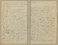 Manuscript Pages [recto], 1884-1888. Creator: Paul Gauguin.