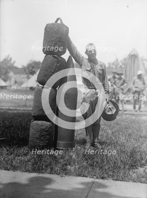Military Training, 1917 or 1918. Creator: Harris & Ewing.