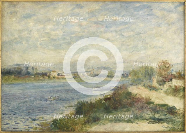 La Seine à Argenteuil, 1873. Creator: Renoir, Pierre Auguste (1841-1919).