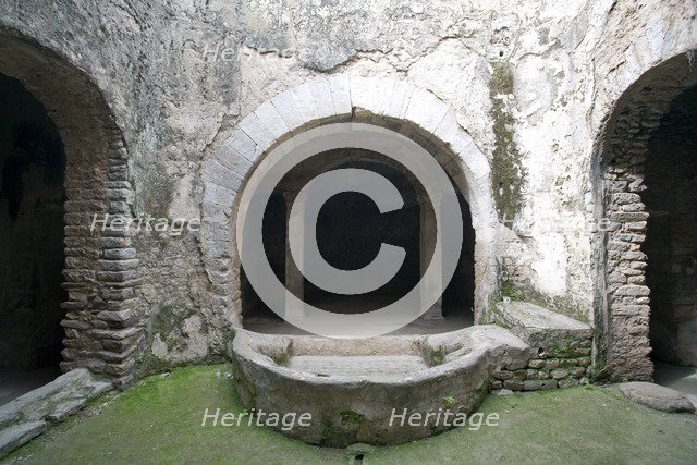 The House of the Fishing Scene at Bulla Regia, Tunisia. Artist: Samuel Magal